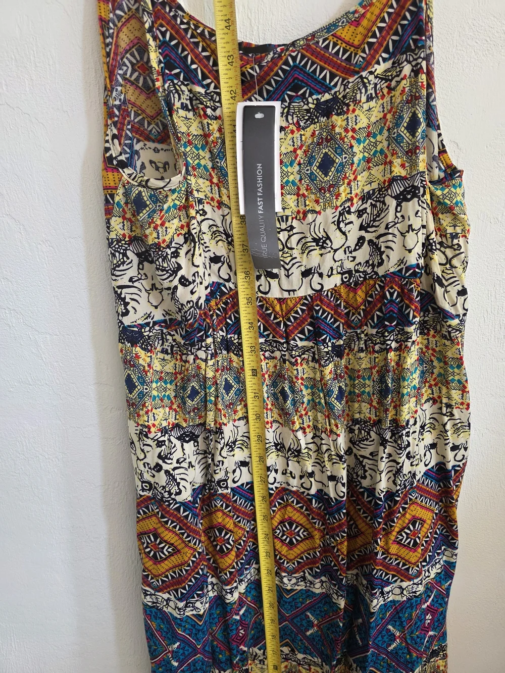 Zanzea Printed Boho Maxi Dress in Teal, Mustard, Navy, Cream